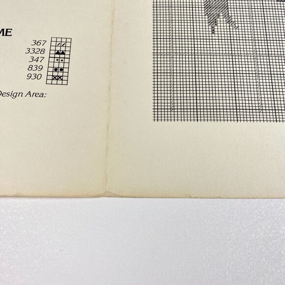 Victoria's Garden Countryside Welcome Cross Stitch Patterns Leaflet #5 VTG 1980s - Picture 5 of 7